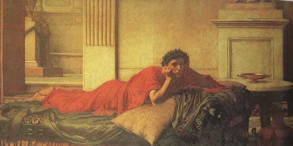 John William Waterhouse The Remorse of Nero after the Murder of his Mother (mk41) oil painting picture